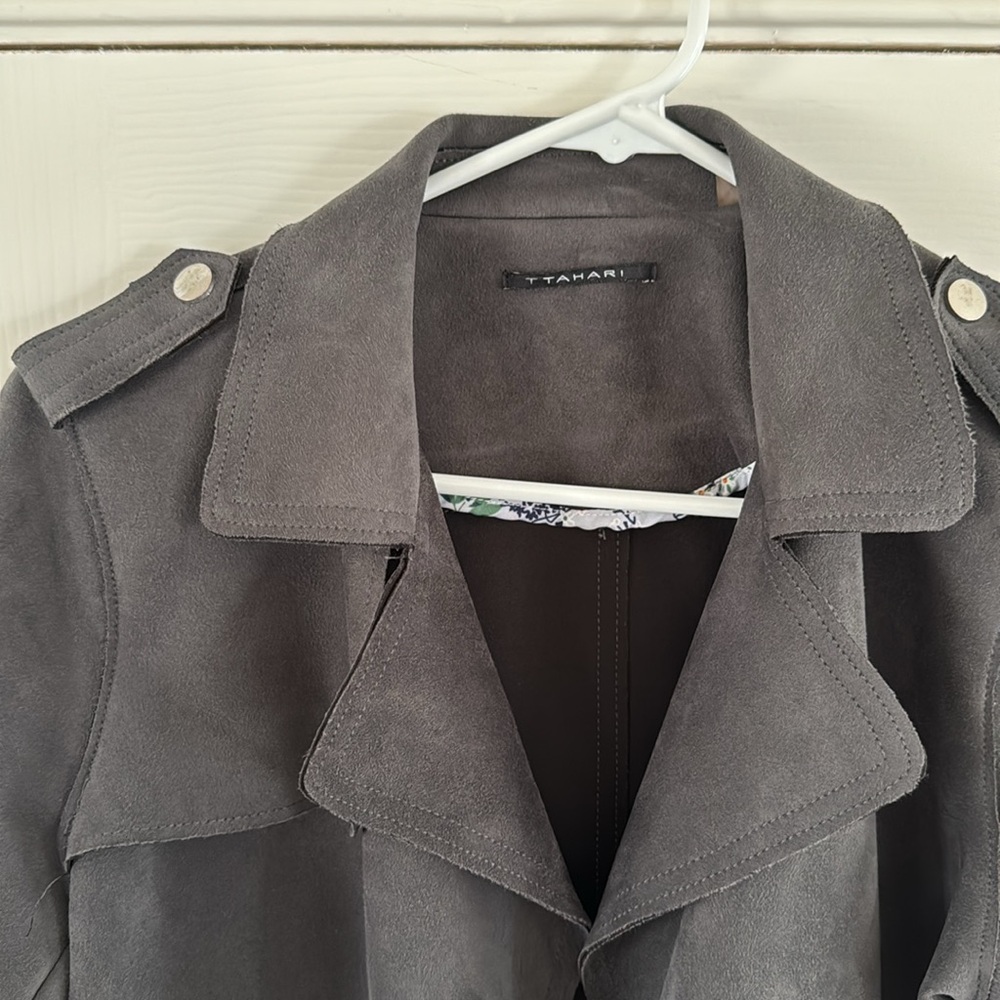 Tahari Dark Grey Jacket - Picture 2 of 5